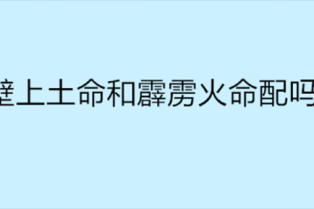 土命与火命:性格碰撞下的婚姻奇迹