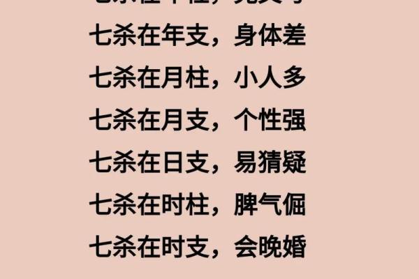 探索男命月柱七杀比肩的深刻意义与人生启示