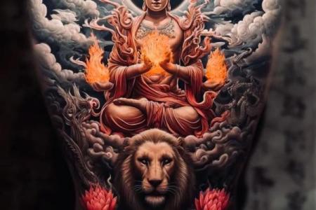 纹关公:哪些命格的人适合以此为纹身?