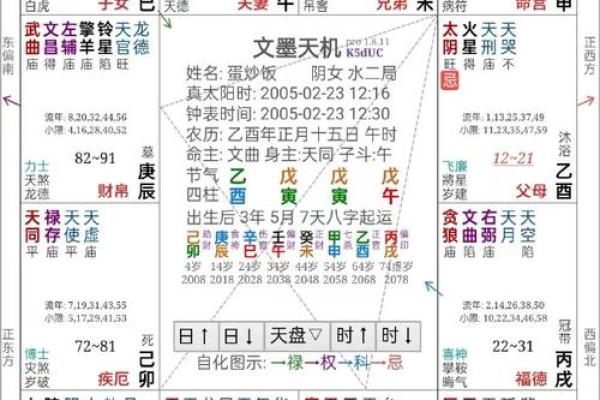 探秘紫薇命盘相刑：命运奥秘的深度解析与探索