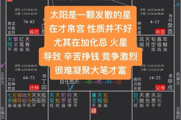 太阴星入命：神秘的命理解析与人生启示