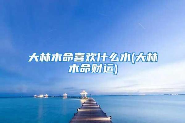 为木命人命名的最佳选择，助力人生顺风顺水！