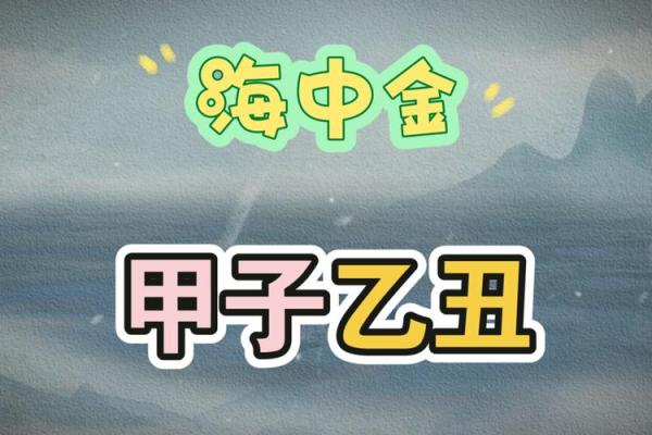 乙丑年海中金命的婚配解析：寻找命运之中的完美伴侣