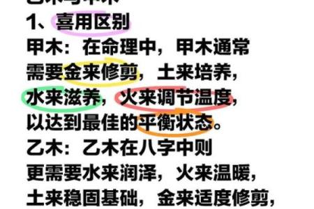 乙木命与其他命理结合的最佳配对解析