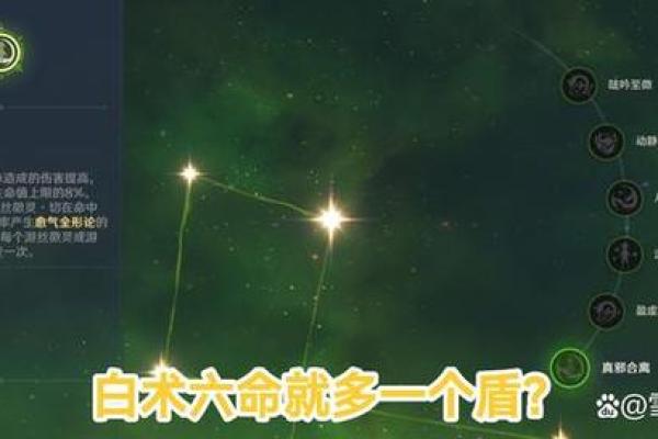 探索原神的命之座：揭秘角色强化的神秘系统