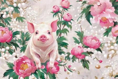 属猪水命人客厅挂画推荐：提升运势与美感的完美结合