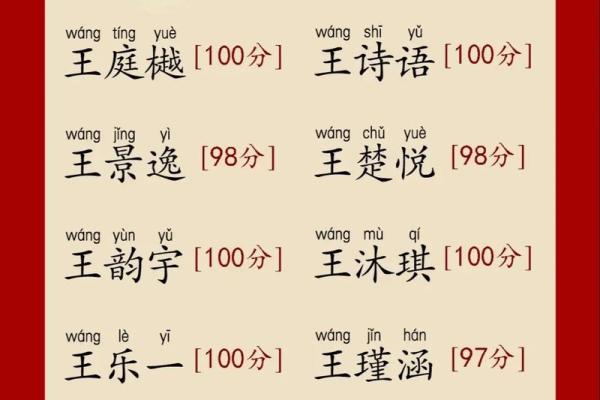 为王姓宝宝取名：蕴含火命的温暖与力量
