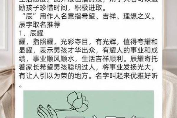 戊辰日男命如何取名：探寻姓名背后的深意与力量