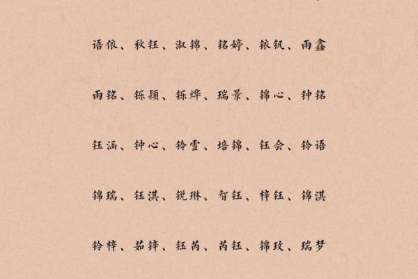 为木命缺金之人挑选吉祥名字的艺术与哲学
