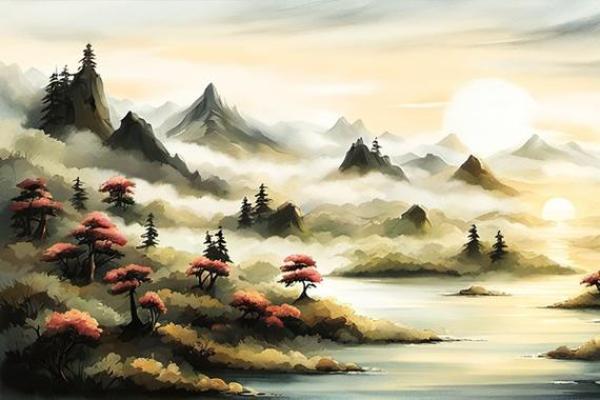 杨柳木命人适合挂的画作：让家居更添和谐美感