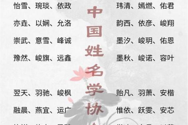 水命起名，如何选择合适的字与技巧