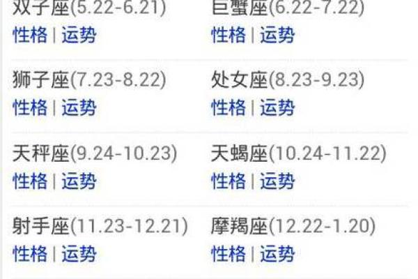 阴历五月星座命理解析：探索你的命运与个性特点