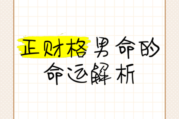 杂气正官格男性命格解析：财富、事业与感情的多元解析