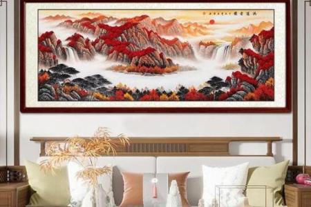 土命主人客厅挂画的艺术选择与风水寓意