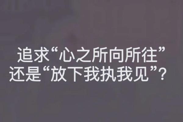 心之所向，命之所归：探索内心与命运的交汇点