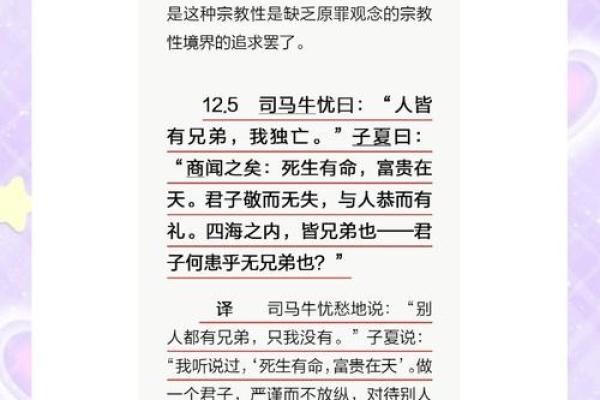 探索儒家思想中的命：理想人格与道德实践的追求