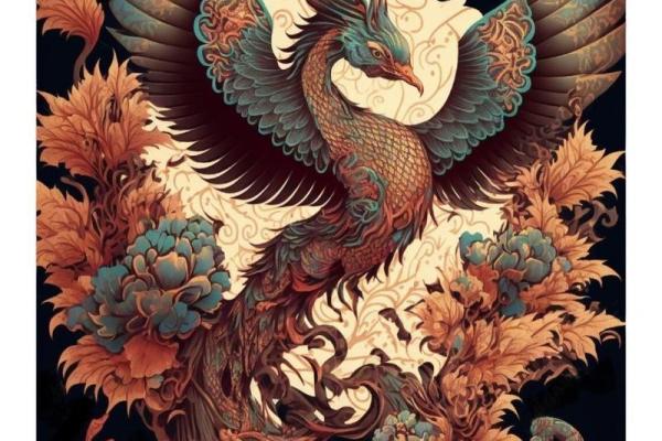 纹凤凰图案的命理解析：哪些人适合展现这一神秘图腾