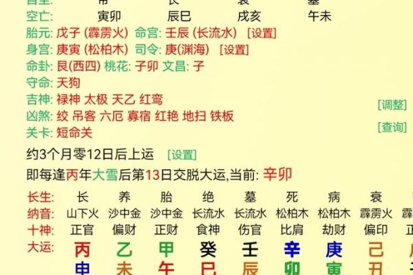 一九七四年出生的八字命运解析：揭示人生的奥秘与机会