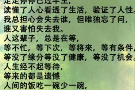 水命与土命的解析：命理学中的深奥智慧与人生启示